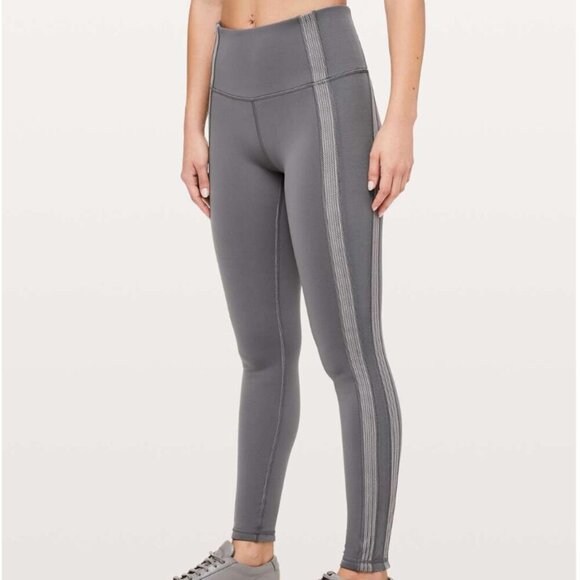 Lululemon Power Lines Pant *28" Titanium / Dark Chrome - Picture 6 of 6